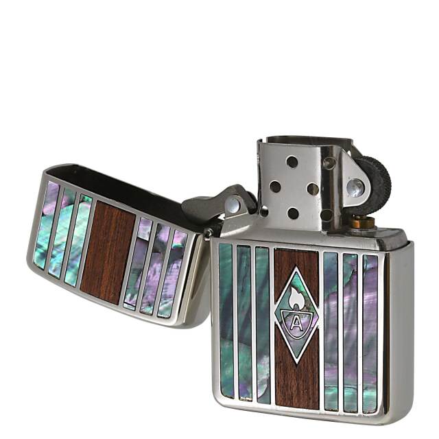 絶版/ヴィンテージ Zippo ジッポー 中古 2004年製造アーマー シェル