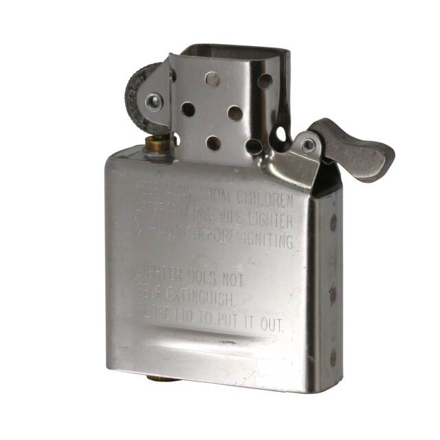 絶版/ヴィンテージ Zippo ジッポー 中古 2004年製造アーマー シェル