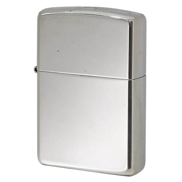 絶版/ヴィンテージ Zippo ジッポー 中古 2003年製造 純銀 STERLINGSILVER No.15  [B]使用感ありやや傷汚れあり