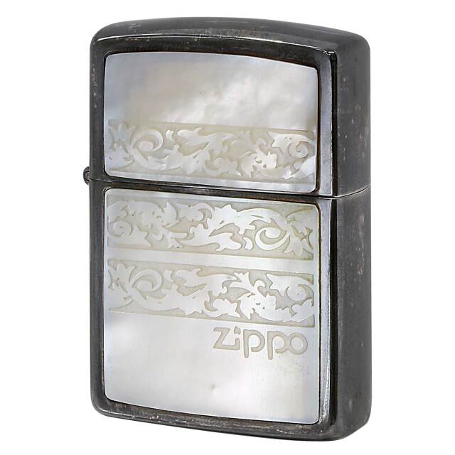 絶版/ヴィンテージ Zippo ジッポー 中古 1992年製造 シェルZIPPO アラベスク柄  [A]使用感少なく状態が良い