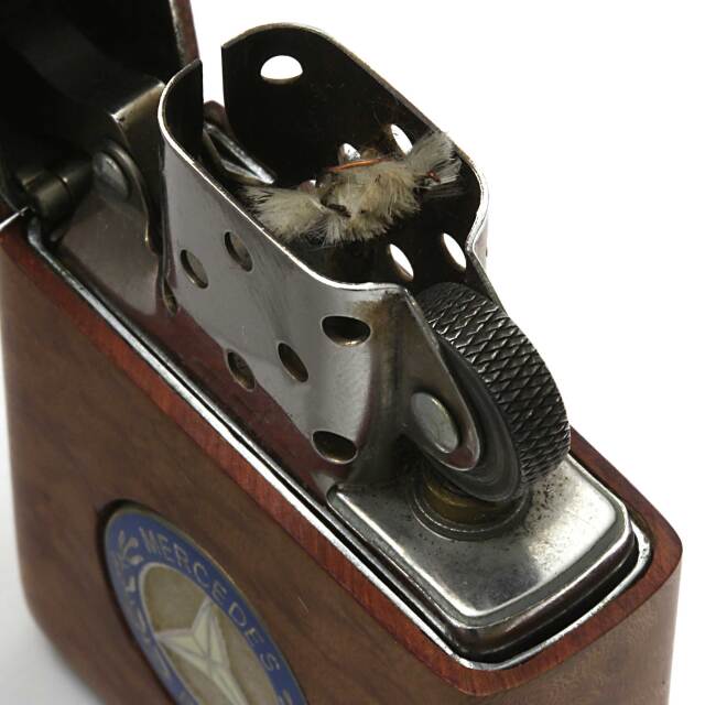 絶版/ヴィンテージ Zippo ジッポー 中古 年製造メルセデスベンツ