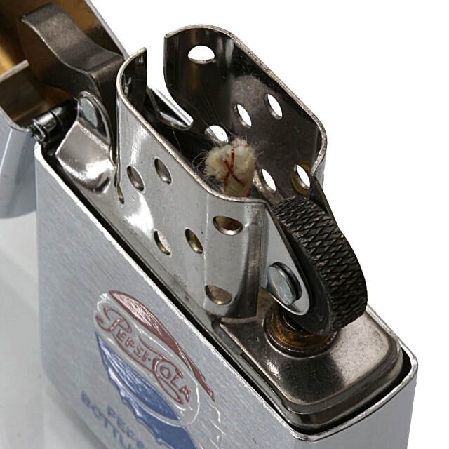 ペプシ・コーラ1980年＊希少エナメル七宝＊ビンテージslim.zippo®︎ 希少！ペプシ・コーラ1980年＊エナメル七宝＊ビンテージ.スリム
