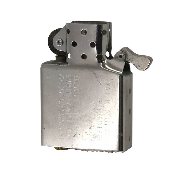 絶版/ヴィンテージ Zippo ジッポー 中古 1996年製造VFC 鉄道開通125