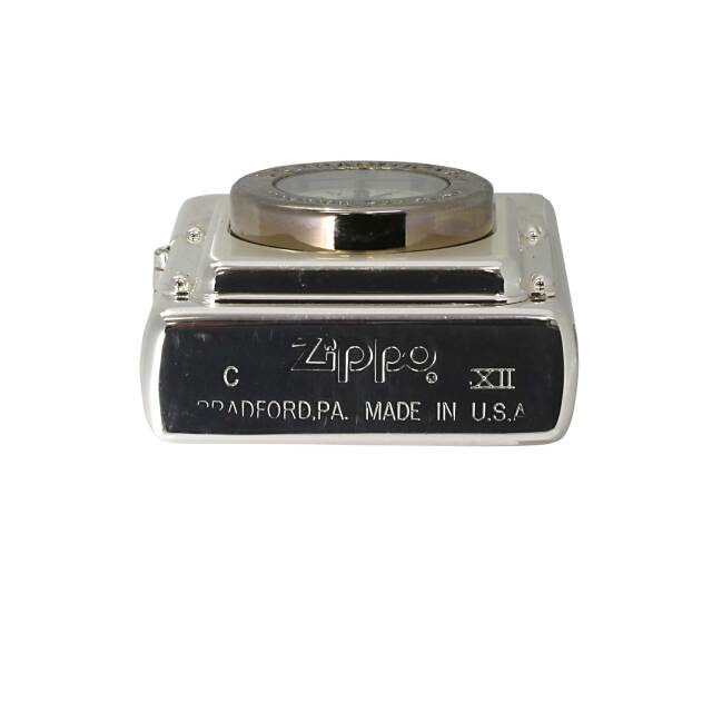 絶版/ヴィンテージ Zippo ジッポー 中古 1996年製造VFC 鉄道開通125