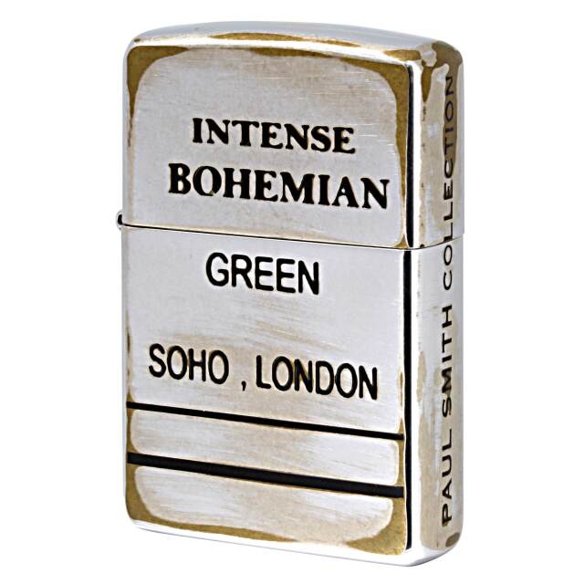 絶版/ヴィンテージ Zippo ジッポー 中古 2006年製造 ZIPPO Paul Smith Collection インテンス・ボヘミアン  [A]使用感少なく状態が良い