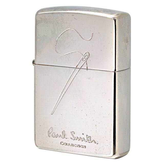 絶版/ヴィンテージ Zippo ジッポー 中古 1997年製造 ZIPPO Paul Smith Collection 針と糸  [B]使用感ありやや傷汚れあり