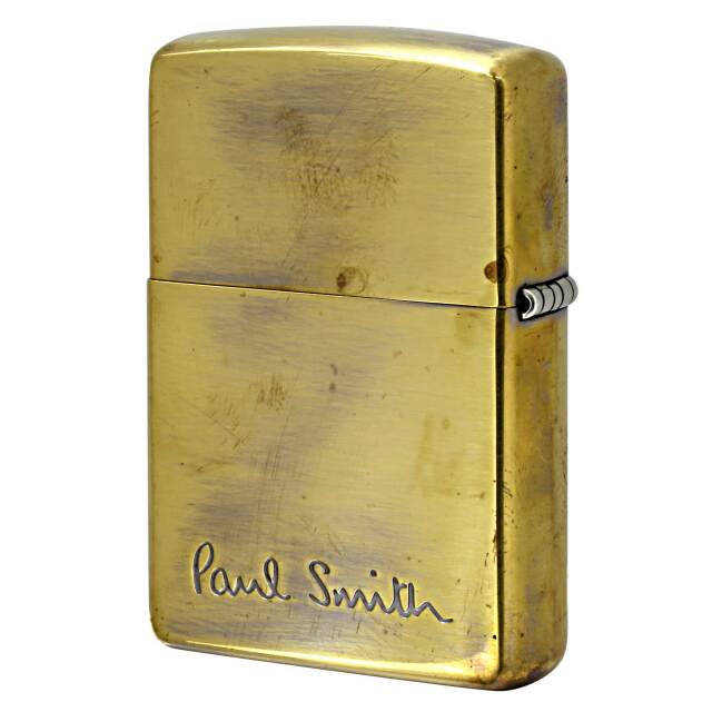 絶版/ヴィンテージ Zippo ジッポー 中古 2005年製造ZIPPO PaulSmith