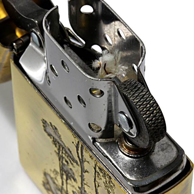 絶版/ヴィンテージ Zippo ジッポー 中古 2005年製造ZIPPO PaulSmith
