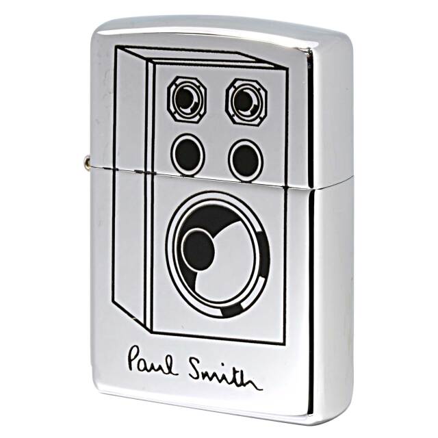 絶版/ヴィンテージ Zippo ジッポー 中古 1998年製造 ZIPPO Paul Smith スピーカー  [A]使用感少なく状態が良い