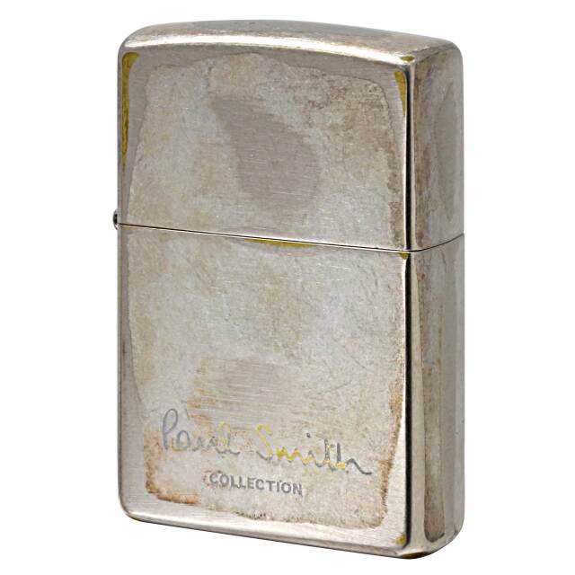 絶版/ヴィンテージ Zippo ジッポー 中古 2007年製造 ZIPPO PaulSmith Collection ロゴ バレル ユーズドフィニッシュ  [S]ほぼ新品同様