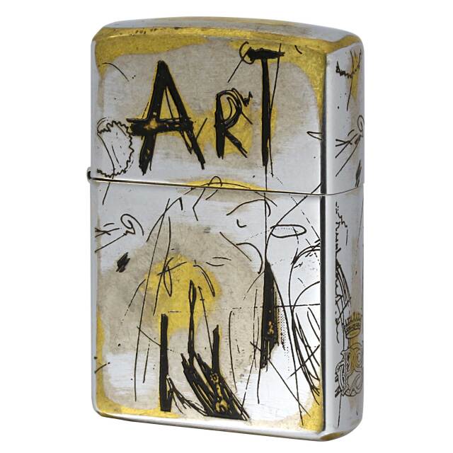 絶版/ヴィンテージ Zippo ジッポー 中古 2006年製造 ZIPPO Paul Smith ART ユーズドフィニッシュ  [N]未使用・新品