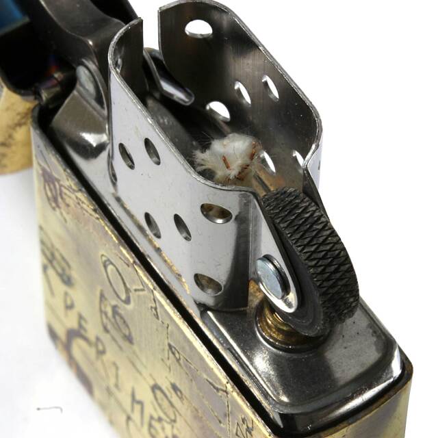 絶版/ヴィンテージ Zippo ジッポー 中古 2007年製造ZIPPO Paul Smith