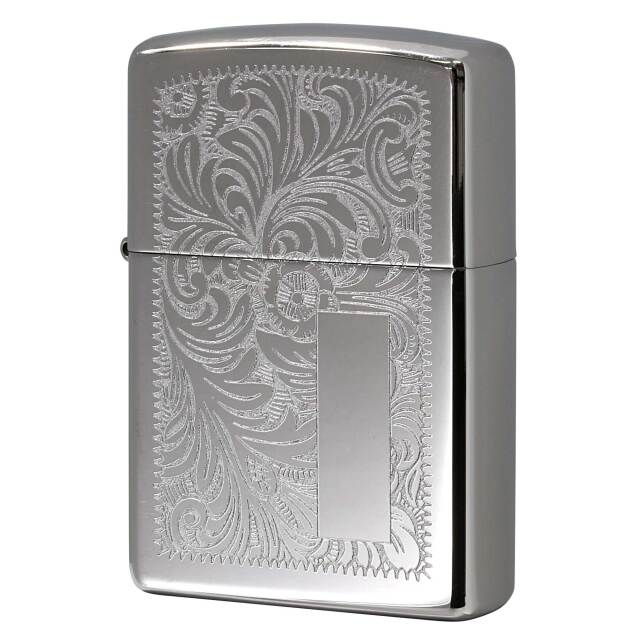絶版/ヴィンテージ Zippo ジッポー 中古 2012年製造 ベネチアン アラベスク 唐草  [A]使用感少なく状態が良い