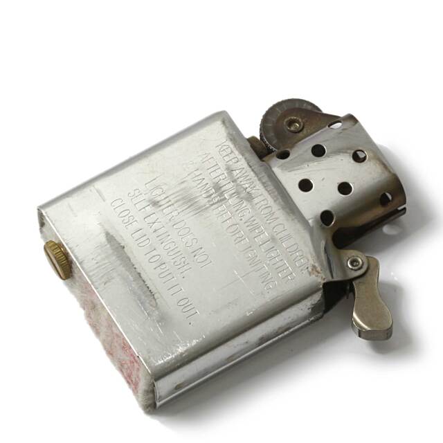 絶版/ヴィンテージ Zippo ジッポー 中古 1993年製造純銀 スターリング