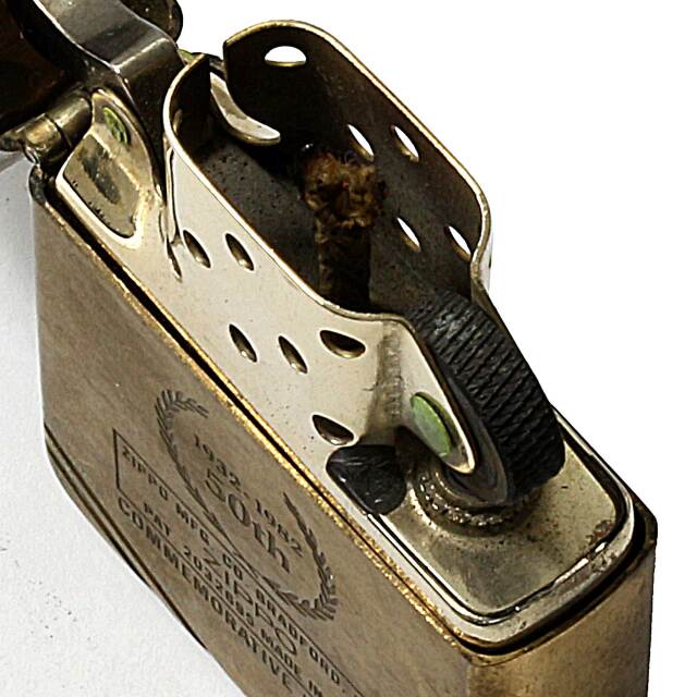 絶版/ヴィンテージ Zippo ジッポー 中古 1982年製造ZIPPO 1932-1982