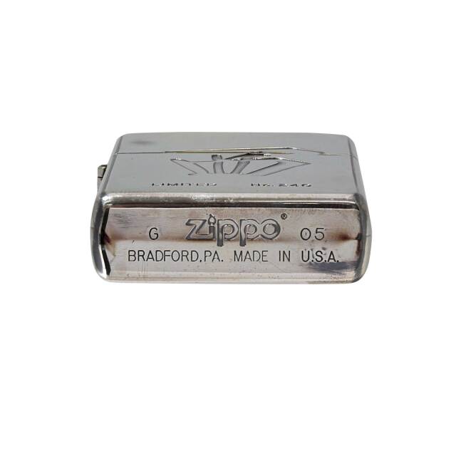 絶版/ヴィンテージ Zippo ジッポー 中古 2005年製造麻雀パイ「西