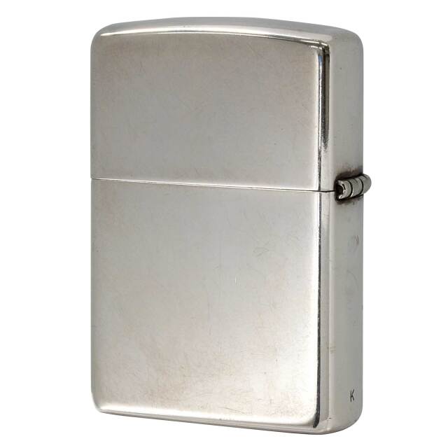 絶版/ヴィンテージ Zippo ジッポー 中古 2014年製造フェザーメタル
