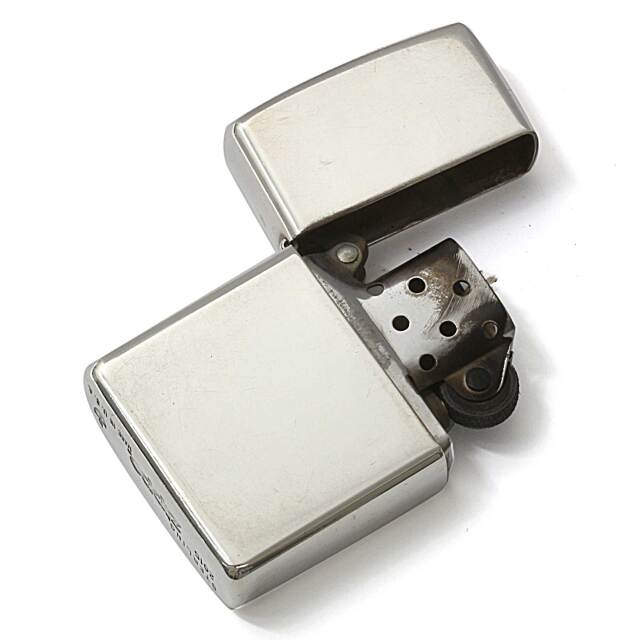 絶版/ヴィンテージ Zippo ジッポー 中古 2015年製造アーマー 純銀 絶版/ヴィンテージ Zippo ジッポー 中古 2015年製造アーマー 純銀