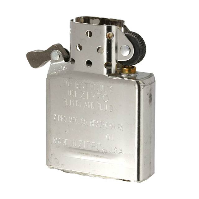 絶版/ヴィンテージ Zippo ジッポー 中古 2001年製造ZIPPO Paul
