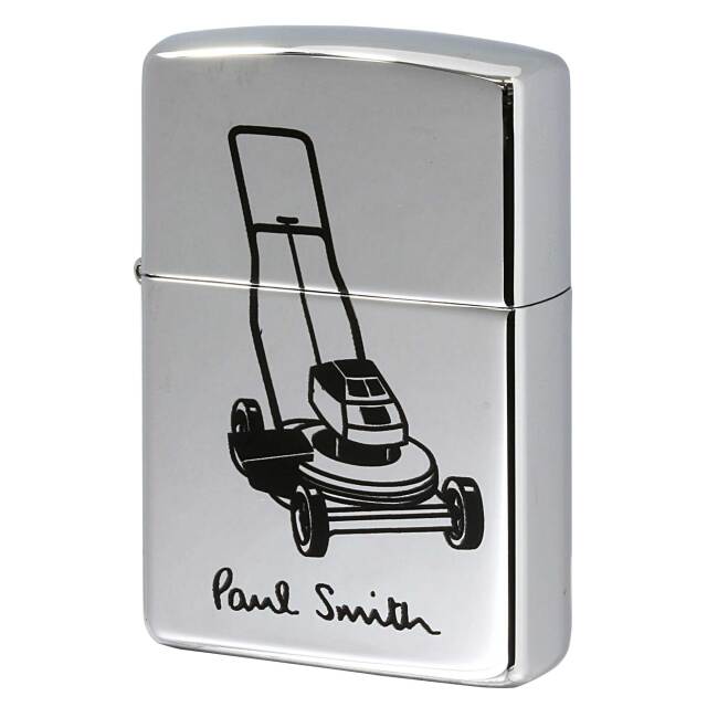 絶版/ヴィンテージ Zippo ジッポー 中古 1997年製造 ZIPPO Paul Smith 芝刈り機  [S]ほぼ新品同様