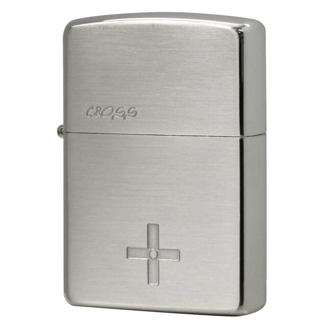 絶版/ヴィンテージ Zippo ジッポー 中古 2011年製造 クロス 十字架 CROSS デザイン エッチング  [S]ほぼ新品同様