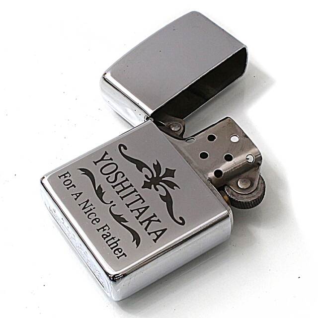 絶版/ヴィンテージ Zippo ジッポー 中古 2002年製造NO.250 ハイ
