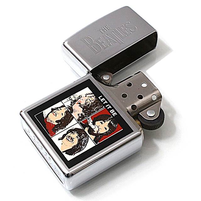絶版/ヴィンテージ Zippo ジッポー 中古 1997年製造ザ・ビートルズ LET