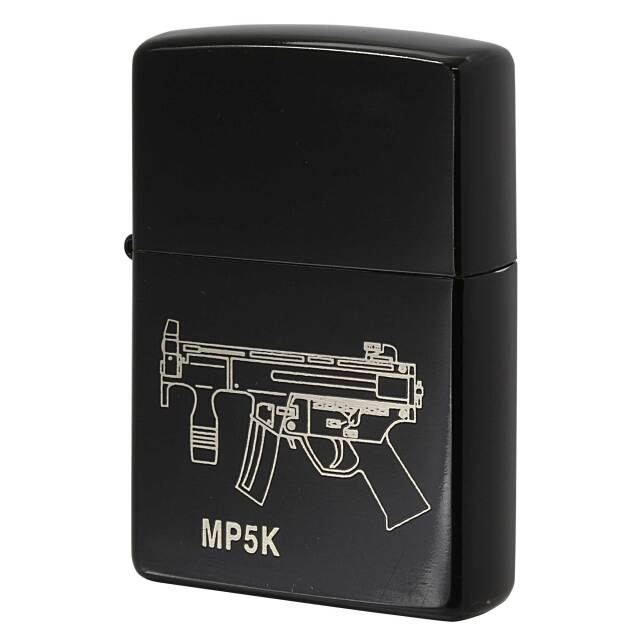 絶版/ヴィンテージ Zippo ジッポー 中古 1999年製造 短機関銃 MP5K  [B]使用感ありやや傷汚れあり