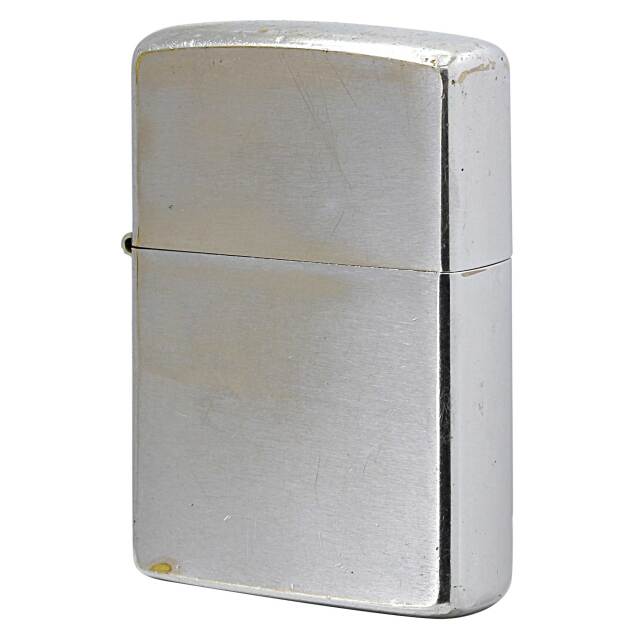 絶版/ヴィンテージ Zippo ジッポー 中古 1974年製造 No.200 ブラッシュドクローム  [C]使用感あり傷汚れあり