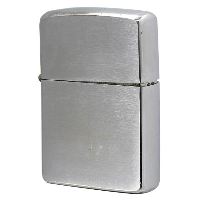 絶版/ヴィンテージ Zippo ジッポー 中古 1962年製造 No.200 ブラッシュドクローム  [C]使用感あり傷汚れあり