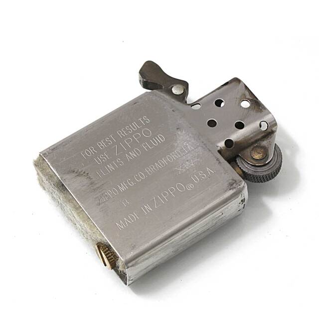 絶版/ヴィンテージ Zippo ジッポー 中古 1962年製造No.200 ブラッシュ
