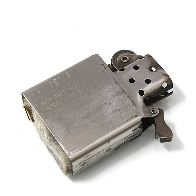 絶版/ヴィンテージ Zippo ジッポー 中古 1962年製造No.200 ブラッシュ