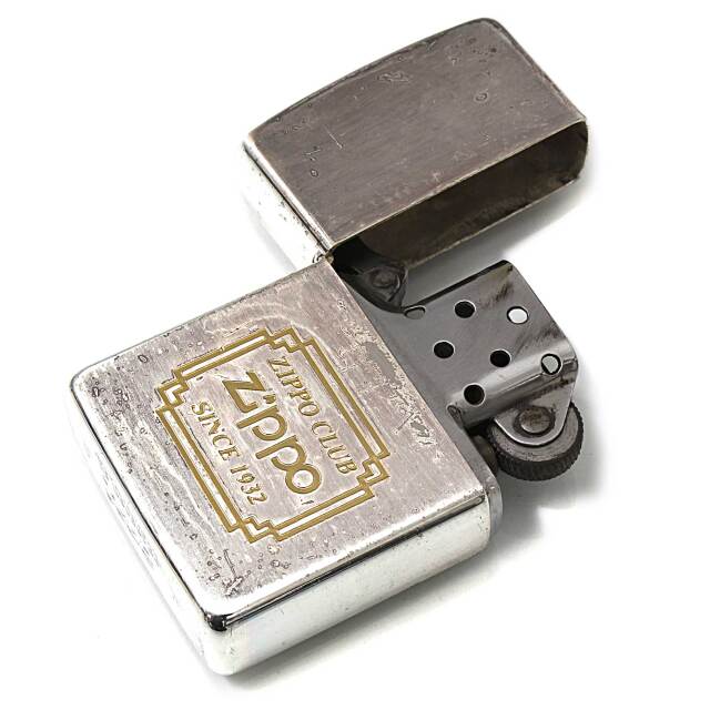 ジャパンヴィンテージ 火消し 絶版/ヴィンテージ Zippo ジッポー 中古 1989年製造ZIPPO CLUB