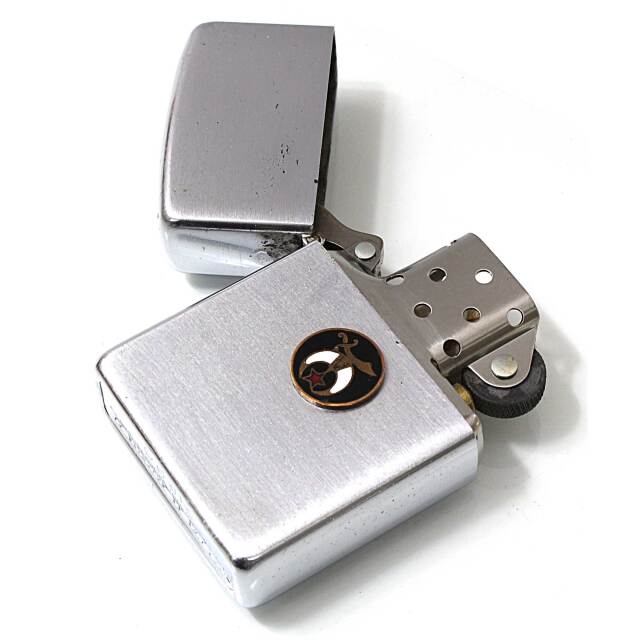 絶版/ヴィンテージ Zippo ジッポー 中古 1952年製造フリーメイソン