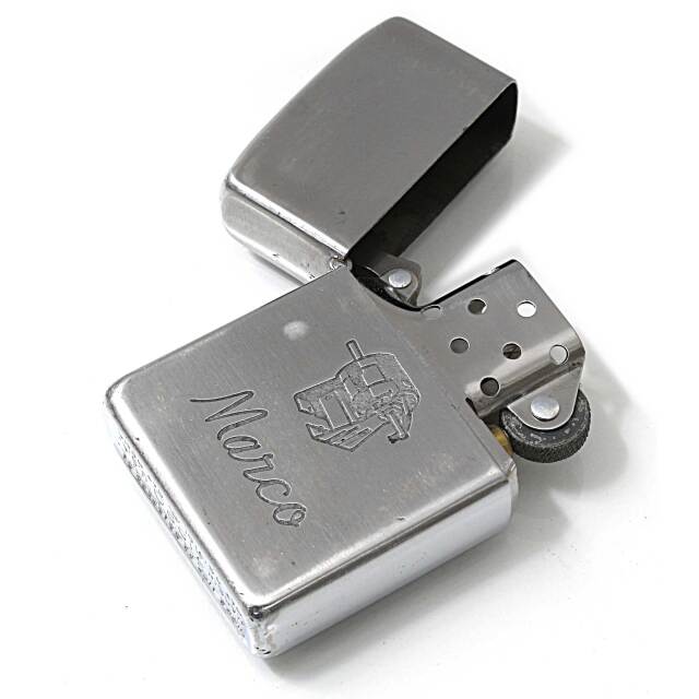 絶版/ヴィンテージ Zippo ジッポー 中古 1953年製造Marco ロゴ