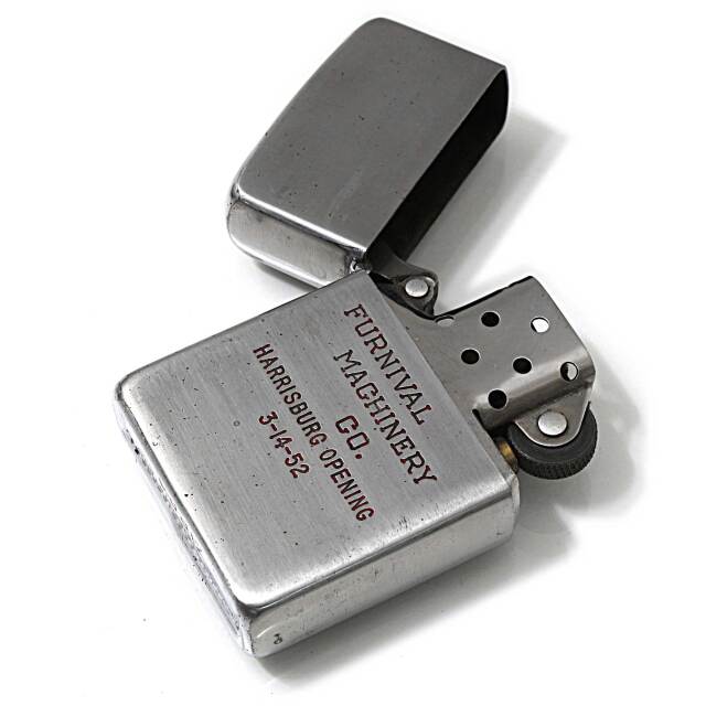 絶版/ヴィンテージ Zippo ジッポー 中古 1953年製造FURNIVAL MACHINERY