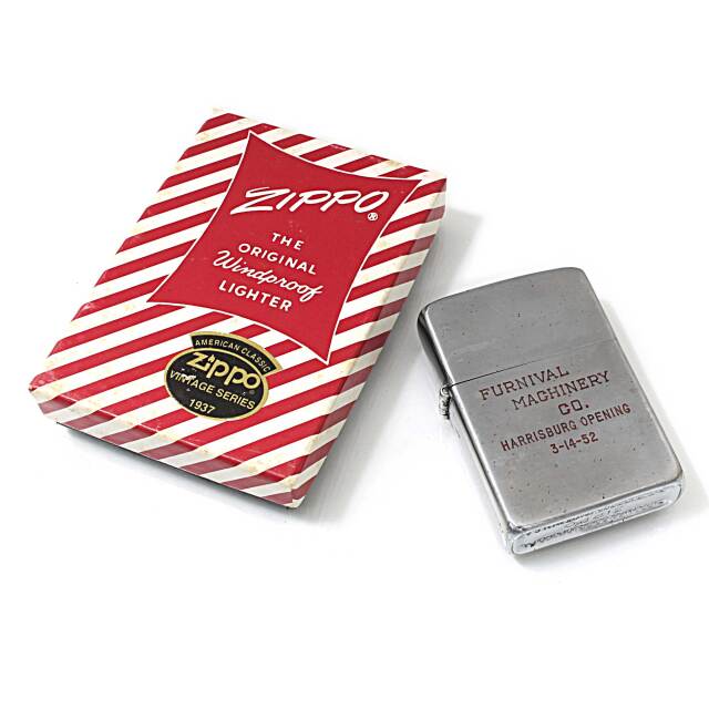 絶版/ヴィンテージ Zippo ジッポー 中古 1953年製造FURNIVAL MACHINERY