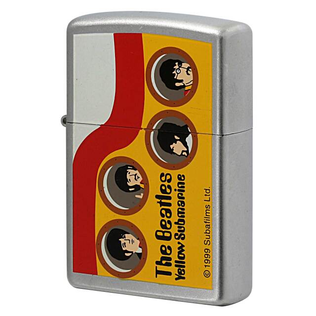 絶版/ヴィンテージ Zippo ジッポー 中古 2000年製造 ビートルズ Yellow Submarine  [A]使用感少なく状態が良い