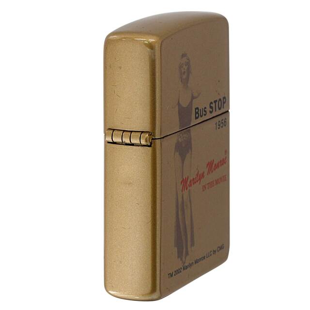 絶版/ヴィンテージ Zippo ジッポー 中古 2002年製造マリリン・モンロー