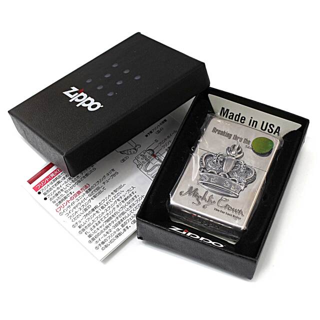 絶版/ヴィンテージ Zippo ジッポー 中古 2011年製造Mighty Crown