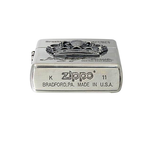 MIGHTY CROWN Zippo ライター 絶版/ヴィンテージ Zippo ジッポー 中古 2011年製造Mighty Crown