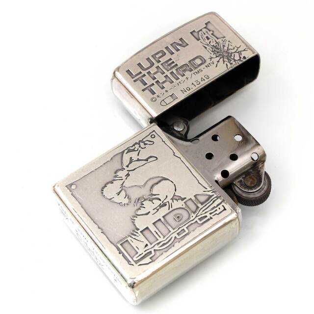 絶版/ヴィンテージ Zippo ジッポー 中古 1997年製造LUPIN THE THIRD
