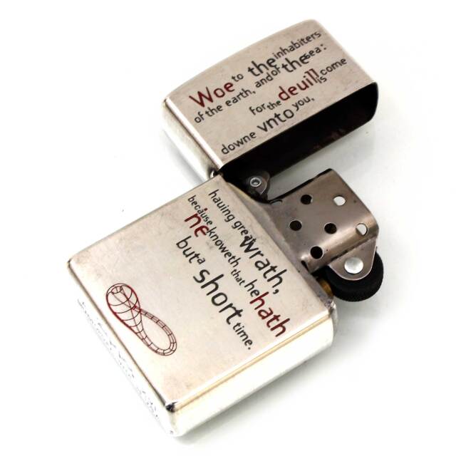 絶版/ヴィンテージ Zippo ジッポー 中古 2000年製造gravity Sound by