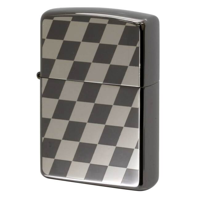 絶版/ヴィンテージ Zippo ジッポー 中古 2014年製造 CHECK 市松模様 2CHE-BN2  [A]使用感少なく状態が良い