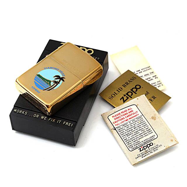 絶版/ヴィンテージ Zippo ジッポー 中古 1986年製造ソリッド