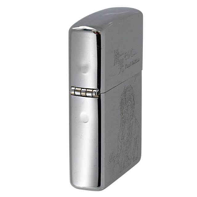 絶版/ヴィンテージ Zippo ジッポー 中古 1998年製造慟哭そして Riyo