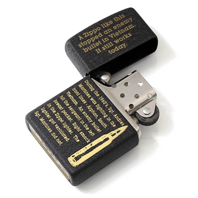 絶版/ヴィンテージ Zippo ジッポー 中古 2015年製造ZIPPO bullet