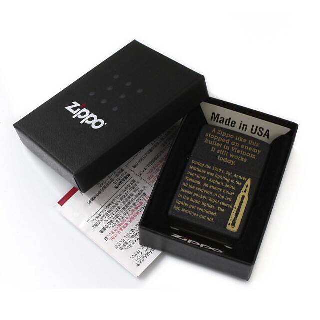 絶版/ヴィンテージ Zippo ジッポー 中古 2015年製造ZIPPO bullet