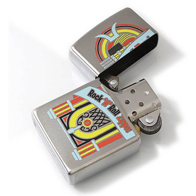 絶版/ヴィンテージ Zippo ジッポー 中古 2018年製造ロック