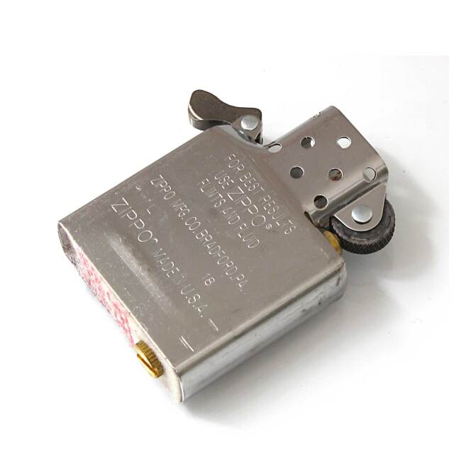 絶版/ヴィンテージ Zippo ジッポー 中古 2018年製造ロック